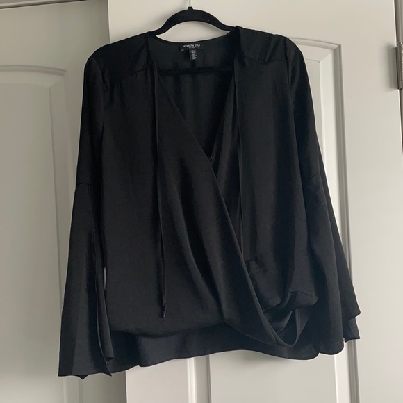 Kenneth Cole Wrap Blouse - Picture 1 of 2